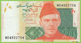 Voyo PAKISTAN 20 Rupees 2022 P55/NEW B233u MD UNC - Pakistan