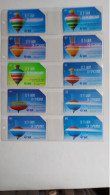 10 Cartes - 10 Kaarten - 10 Cards. - Publiques Ordinaires