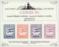 National Philatelic Exhibition, Germiston 1980-10-07 To 11 - Automatenmarken (Frama)