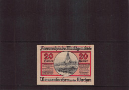 Weissenkirchen In Der Wachau  Notgeld  Einzelnote - Autriche