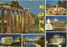 Roma , Rome - Tarjetas Panorámicas