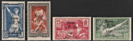 1924 Syria Summer Olympic Games In Paris: French And Arabic Overprints Set (** / MNH / UMM) - Zomer 1924: Parijs