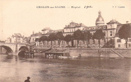 FRANCE - 71 - CHALON SUR SAONE - Hôpital - Carte Postale Ancienne - Chalon Sur Saone