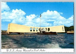 Honolulu Pearl Harbor Memorial 4x6 Postcard HA - Honolulu