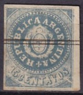 ARGENTINE _ 15 C. Sans Accent Sur Le U FAUX - Used Stamps