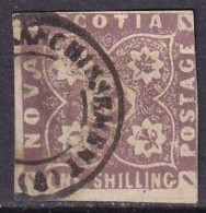 NOUVELLE-ECOSSE - 1 S. Lilas De 1851/3 FAUX - Usati