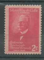 230044382  CUBA  YVERT  Nº321  */MH - Ongebruikt