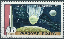 Hungary 1969 - Mi 2549 - YT Pa 311 ( LUNA 1 :  Soviet Space Probe ) - Oblitérés