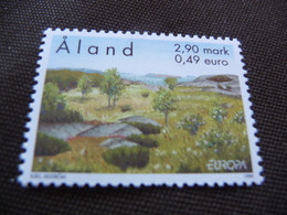 TIMBRE  EUROPA  1999      ALAND    N  156    COTE  2,00 EUROS   NEUF  LUXE** - 1999