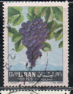 LIBANO LEBANON LIBAN 1962 FRUITS GRAPES 17 1/2p USED USATO OBLITERE' - Lebanon