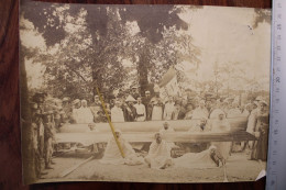 Photo 1880's "Société Des Mabouls" France Tirage Albuminé Albumen Print Vintage - Antiche (ante 1900)