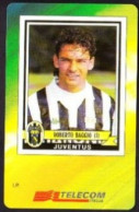 SCHEDA TELEFONICA - ITALIA - TELECOM - NUOVA - ROBERTO BAGGIO - JUVENTUS - Öff. Sonderausgaben