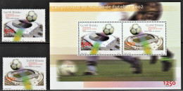 2002 Guinea Bissau FIFA World Cup In South Korea/Japan Set And Minisheet (** / MNH / UMM) - 2002 – South Korea / Japan