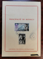 MONACO 1963 ESPOSIZIONE INTERNAZIONALE - Postmarks