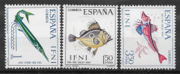Spanish Ifni Mnh ** Fish Set 1967 - Ifni