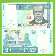 MALAWI 50 KWACHA 2007 P-53c UNC - Malawi