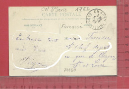 CARTE NOMINATIVE :  FARCASSE ( Dépot De La Gare )  à  71150  Chagny - Genealogia