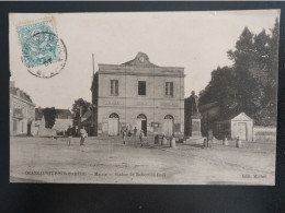 49 CHATEAUNEUF SUR SARTHE MAIRIE STATUE DE ROBERT LE FORT - 8536 - Chateauneuf Sur Sarthe