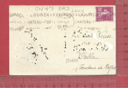 CARTE NOMINATIVE :  LOUIS  à  90100  Delle - Genealogia