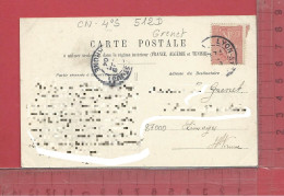 CARTE NOMINATIVE :  GRENET  à  87000  Limoges - Genealogie