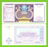 UZBEKISTAN 100 SOM 1994 P-79 UNC - Uzbekistan