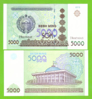 UZBEKISTAN 5000 SOM 2013 P-83 UNC - Uzbekistán