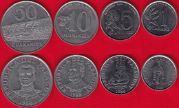 Paraguay Set Of 4 Coins: 1 - 50 Guaranies 1986-1988 - Paraguay