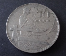 LATVIA , LETTLAND , LETTONIA 50 SANTIMU 1922 COIN - KM#6  - Lot 5 - Letonia