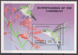 1992 Dominica 1541/B211 Genova '92, Hummingbirds 8,00 € - Colibris