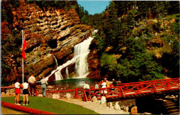 Canada Alberta Waterton Lakes Cameron Falls - Autres & Non Classés