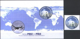 Greenland 2014 MiNr. 680 (Block 70) Dänemark Grönland Ross Antarctica Pole Bears BIRDS Penguins 1v + S\sh MNH** 13.00 € - Fauna ártica