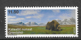 Greenland 2013 MiNr. 642 Dänemark Grönland CEPAC Mammals, Musk Ox (Ovibos Moschatus) 1v MNH** 3,20 € - Koeien