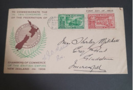 14 Oct 1936 Associated Chambers Of Commerce First Day Cover - FDC