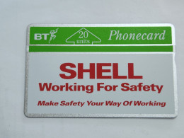 United Kingdom-(BTP059)-SHELL-working For Safety-(74)(20units)-(152F12095)(tirage-5.500)(price Cataloge-4.00£-mint) - BT Private Issues