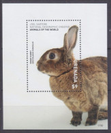 2017 Grenada 7444/B933 Fauna - Rabbits 8,00 € - Hasen