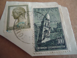 GREECE   POSTMARK ON STAMPS  ΚΑΛΑΜΑΤΑ - Affrancature Meccaniche Rosse (EMA)