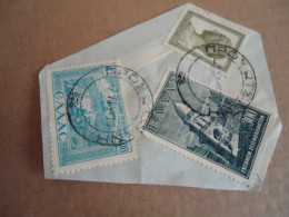 GREECE   POSTMARK ON STAMPS  ΠΡΟΣΟΤΣΑΝΗ - Postmarks - EMA (Printer Machine)