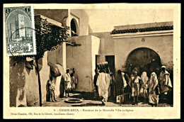 A64  MAROC CPA  CASABLANCA - FONTAINE DE LA NOUVELLE VILLE INDIGENE - Collections & Lots