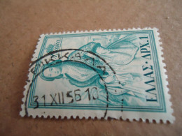 GREECE   POSTMARK ON STAMPS   ΤΡΙΚΚΑΛΑ 1956 - Poststempel - Freistempel