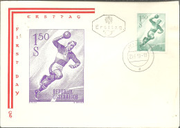 FDC  AUSTRIA  1959 - Handbal