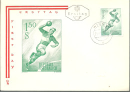 FDC  AUSTRIA  1959 - Balonmano