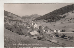 D2435) OBERAU - In Der Wildschönau - Häuser Kirche S/W ALT - Wildschönau