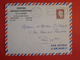 BX5  LA REUNION  BELLE   LETTRE   1961 ST DENIS A PARIS FRANCE  +AFF. PLAISANT++++++ - Lettres & Documents