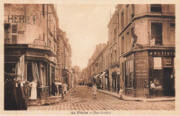 La Flèche * Rue Grollier * Boucherie RAVEUX Ou RABEUX * Commerces Magasins - La Fleche