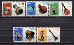 Cuba 2016 / Music Musical Instruments MNH Musik Música Instrumentos Musicales / Cu0123  33-58 - Musique