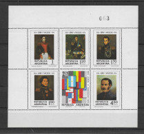 Argentinien 1974 Gemälde Block 19 ** - Neufs