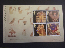 2022 GB QEII ROYAL MAIL DY45 TUTANKHAMUN PRESTIGE STAMP BOOK PANE 1. Mnh**(P9-700) - Non Classificati