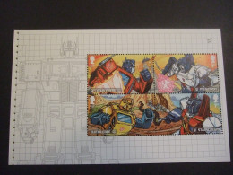 2022 GB QEII ROYAL MAIL DY44 TRANSFORMERS PRESTIGE STAMP BOOK PANE 1. Mnh**(P10-700) - Non Classificati