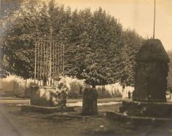 Provins * 1925 * Place Et Puits * Photo Ancienne 9x7.4cm - Provins