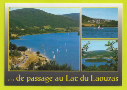 81 De Passage Au Lac Du LAOUZAS Aux Environs De Nages Lacaunes Angles Et Brassac Voiliers Régates - Brassac